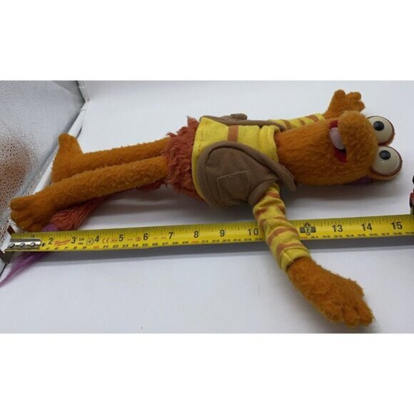 Vintage Gobo Fraggle Rock Tomy Plush Stuffed Animal 1983 Jim Henson Muppets 15” - Picture 11 of 15
